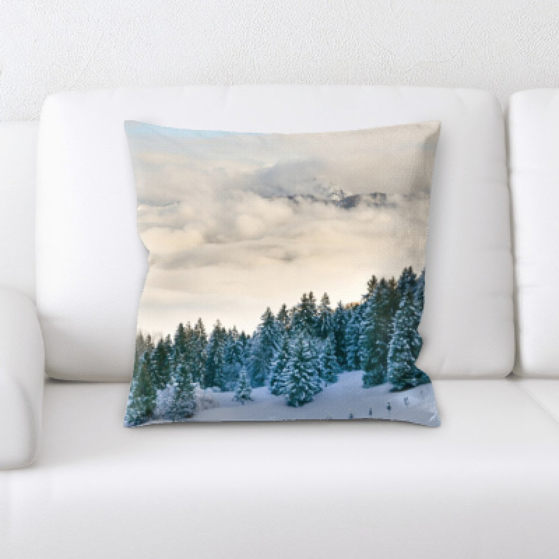 Microsuede Reversible Throw Pillow