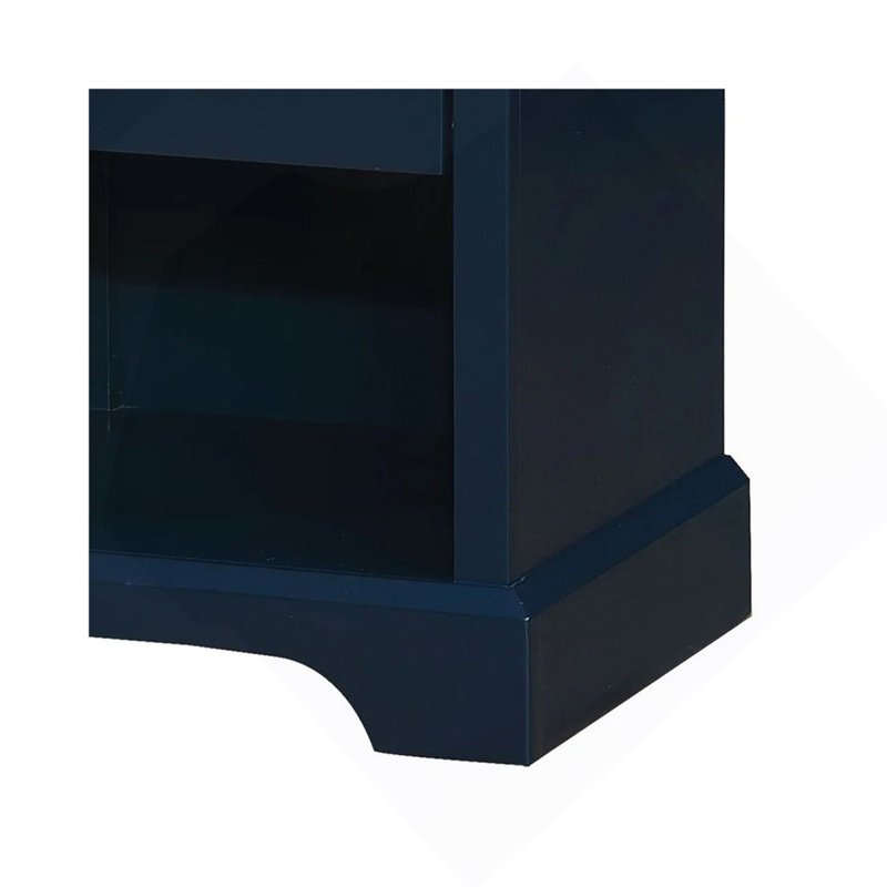 Evanoff 19'' W Nightstand, Blue