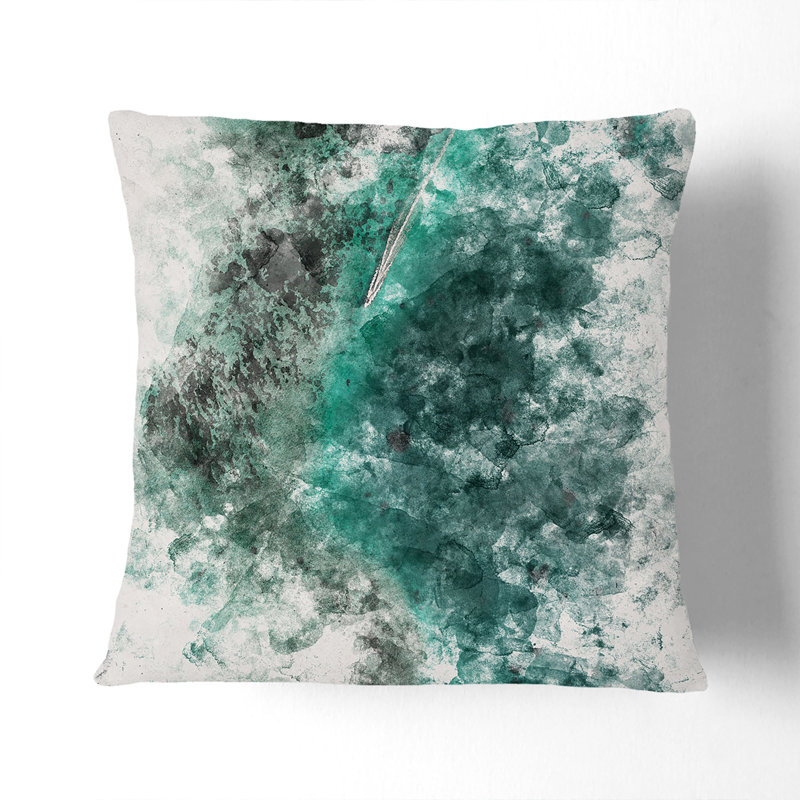 Square Throw Cushion, Stone, 40cm H x 40cm W x 15cm D