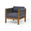 CHAISE CLUB EXTÉRIEURE LAUREL (ensemble de 2)