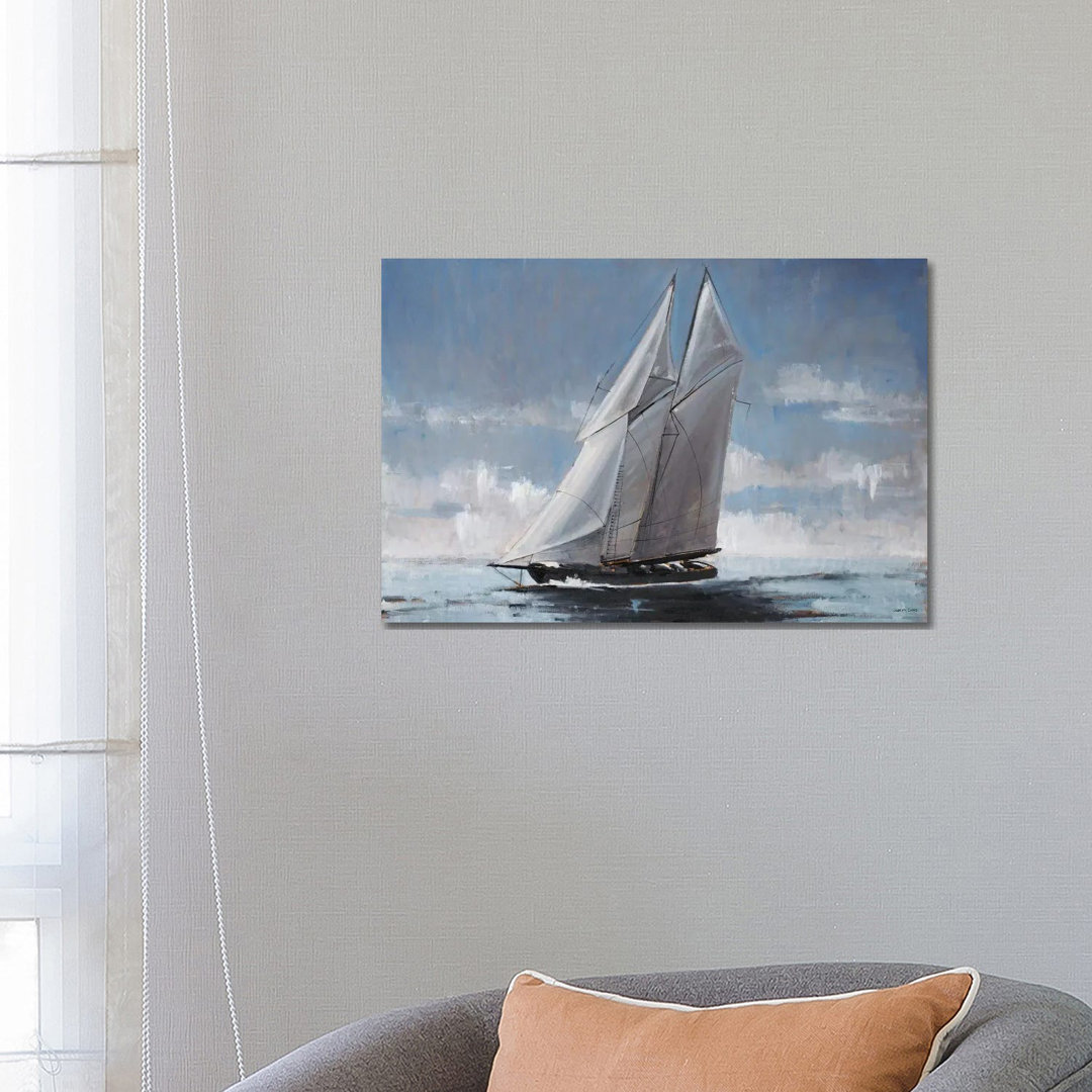 Full Sail by - Wrapped Canvas Painting