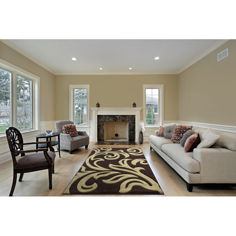 Velva Floral Area Rug, Rectangle 80 x 150cm