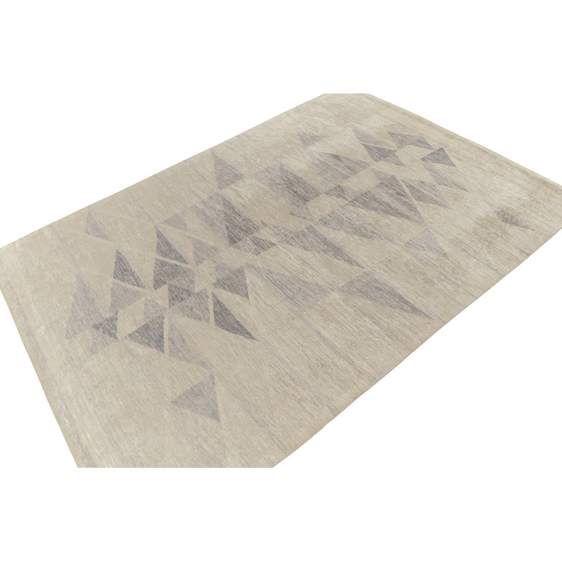 Scandinavian Handmade Wool Area Rug