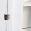 Armoire de rangement pour garde-manger autoportante avec portes, 5 tablettes, 5 tablettes latérales et 2 tablettes réglables-904733523