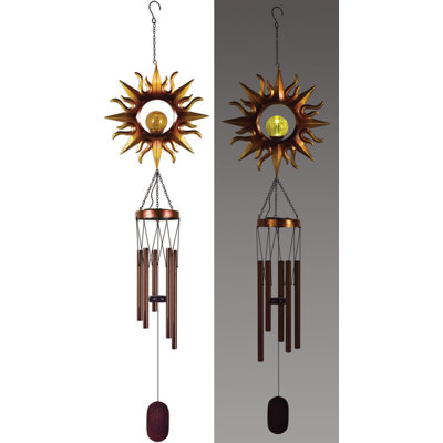 Sun Solar Wind Chime 42Inches
