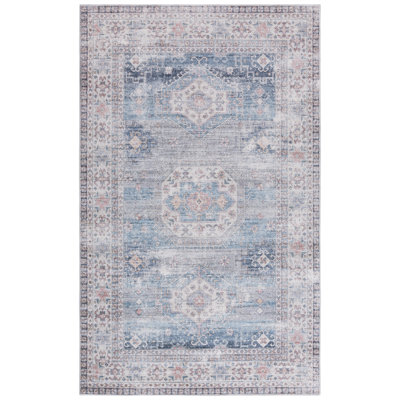 Maritess Machine Washable Southwestern Rug