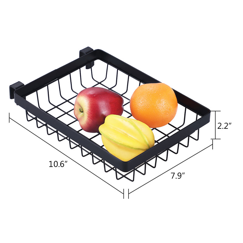 Égouttoir à vaisselle en acier inoxydable noir