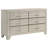 Roche 4-piece Eastern King Bedroom Set Rustic Cream-111697629-134637247