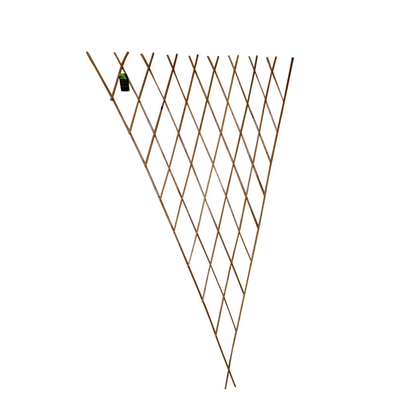 Treillis en bois de saule, Brun clair, H 60 po x l 24 po x P 1 po