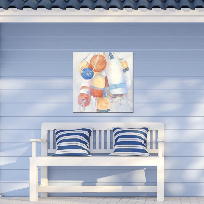 Décoration murale d'extérieur en toile Huntsberry