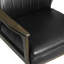 Chaise d'appoint rembourrée Mid-Century moderne, similicuir neige-2097779176