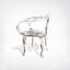 Branched Crystal Arm Chair