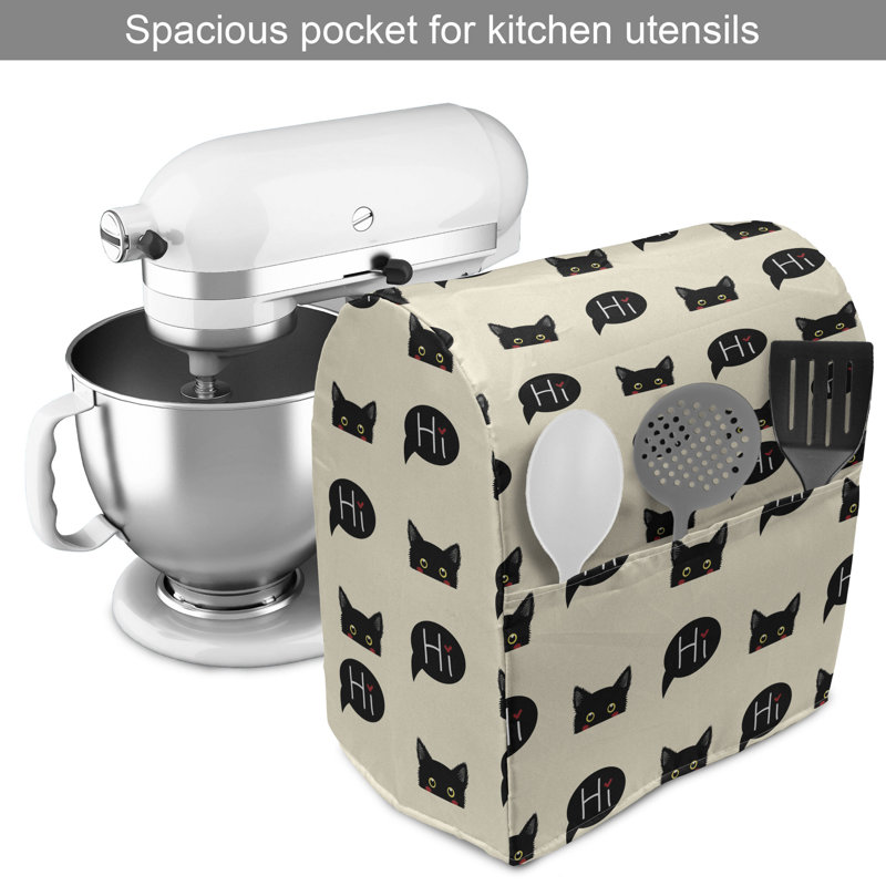 Housse pour batteur sur socle East Urban Home
