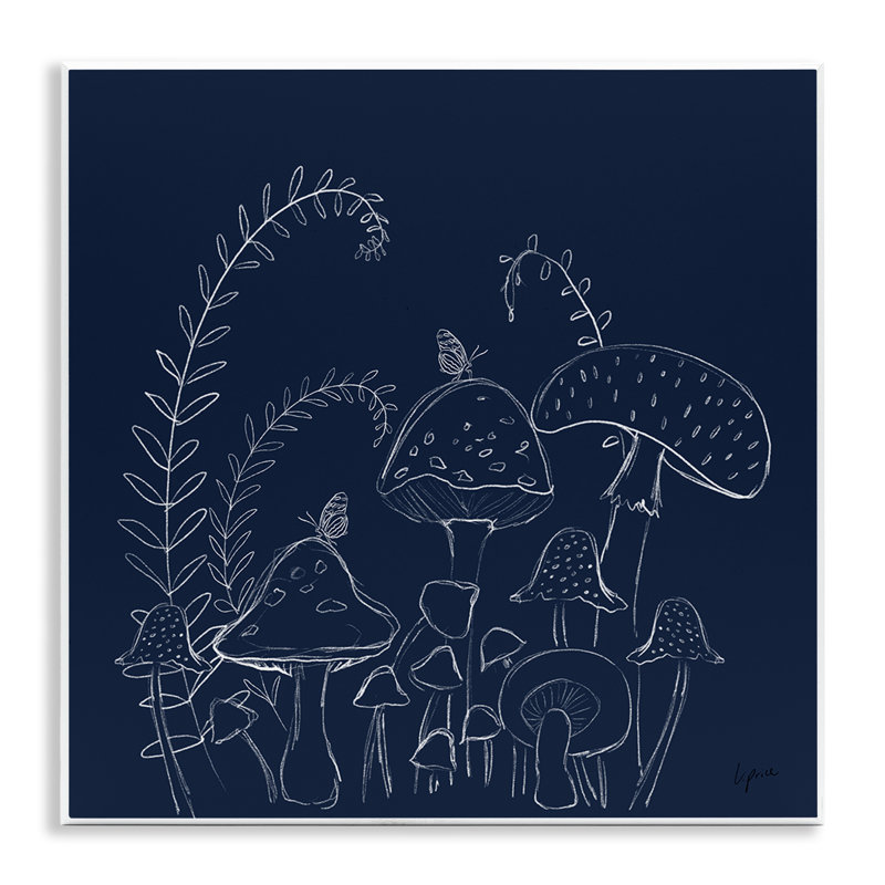 «Happy Mushroom Garden» par Lucille Price