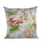 Coussin décoratif Plutus Green Beige Red Earthy Elegance iKat Luxury-103836206-103836205