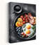 Art mural gourmet contemporain cerise-129144335