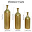 Ensemble de 3 vases de plancher Gold-136385217
