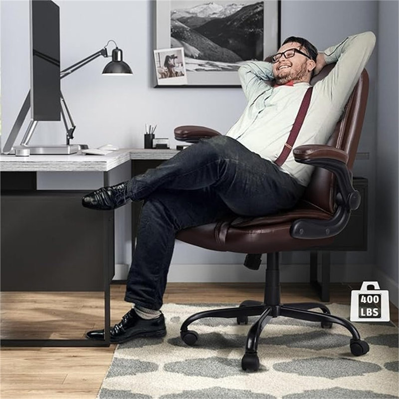 Fauteuil de bureau LEMBERI, Brown