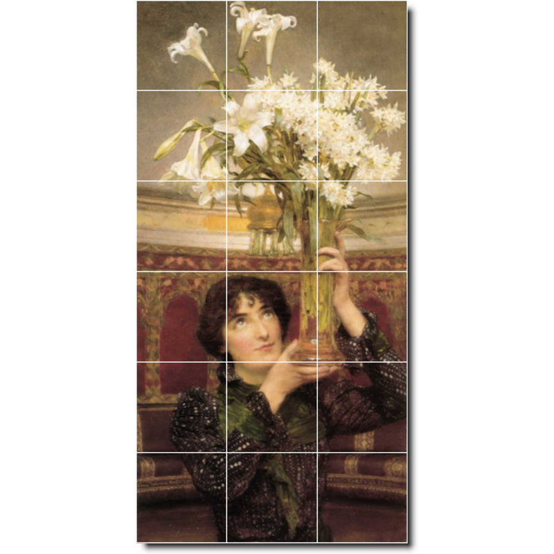 Carreau de peinture murale en céramique 24 po x 48 po 8 po x 8 po, Homme 124