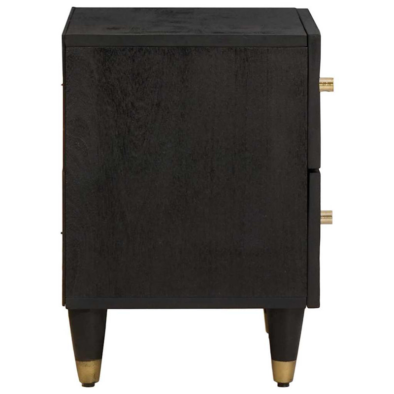 40cm W Solid Wood Bedside Table