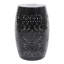 Table d'appoint SOLAR, couleur noire