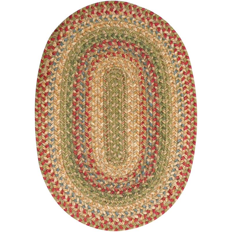 Napperons d'intérieur en jute de qualité supérieure - taille 13 po x 19 po, Azalée, Ovale
