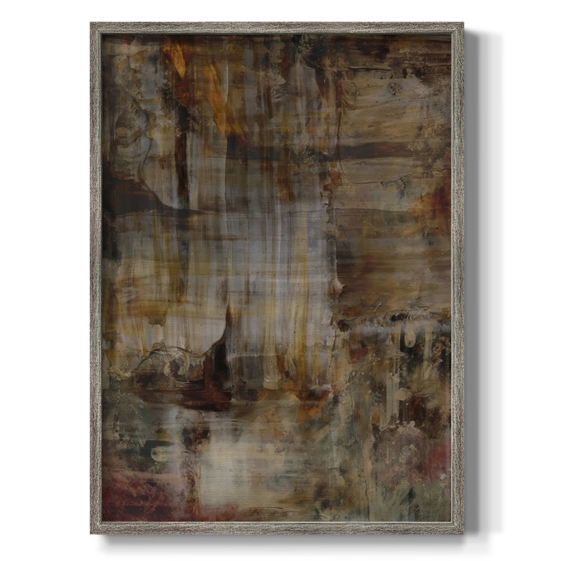 «Molten Patina I», reproduction encadrée - bois massif, H 11 po x l 9 po