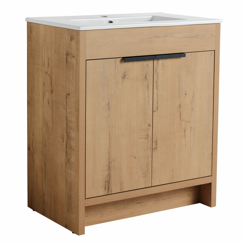 Hassani 30'' Single Bathroom Vanity with Top