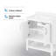 Meuble-lavabo simple bleu minuit 30 po OVE Decors Vegas-994886489