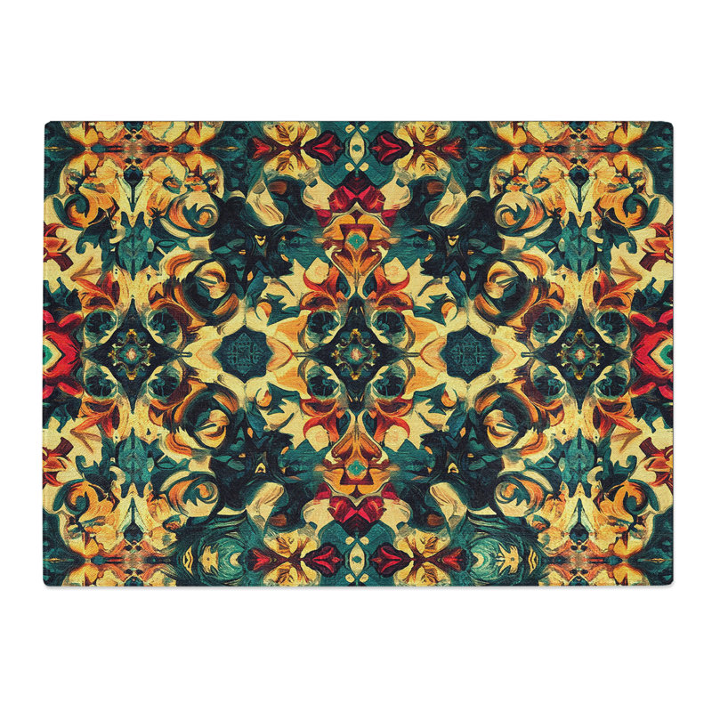 Kaleidoscope Effect Vol.8  Glass Chopping Board