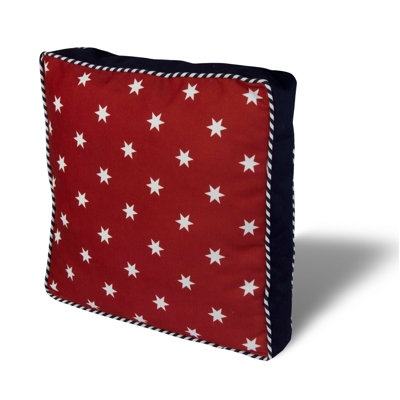 Coussin carré de qualité supérieure, 16,5 x 16,5 pouces, 50% coton / 50% polyester | Lavable et repassable avec fermeture à glissière dissimulée | Rembourrage en silicone pour un confort ultime | Housse amovible, parfaite pour la décoration intéri