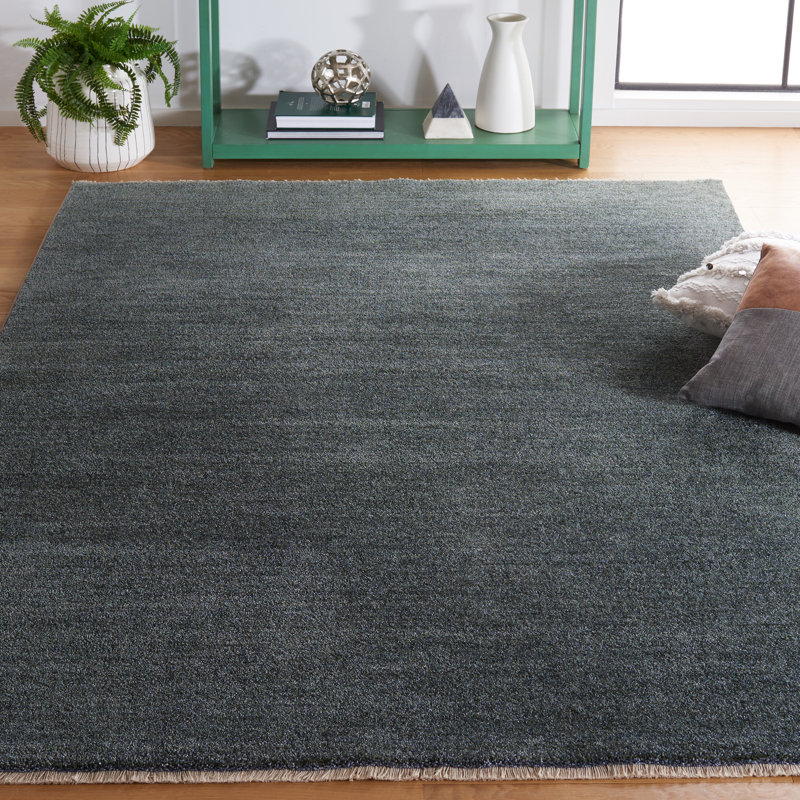 Olivarria Lasa 104 Area Rug In Green, Rectangle 5'3" x 7'7"