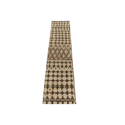 Moroccan Hand Knotted Area Rug