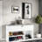 Shoe Bench With Cushion And Adjustable Shelf-177416793