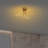 Modern Gold Chandelier, 24.0 x 8.7 x 24.0 Inches | Metal Body with Metal Base Plate, 16.0 in Diameter, 4.0 in Height | SMD LED 28W 3000K | Glam & Novelty Design for Contemporary Living Spaces