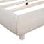 Lit plateforme tapissier grand Teddy