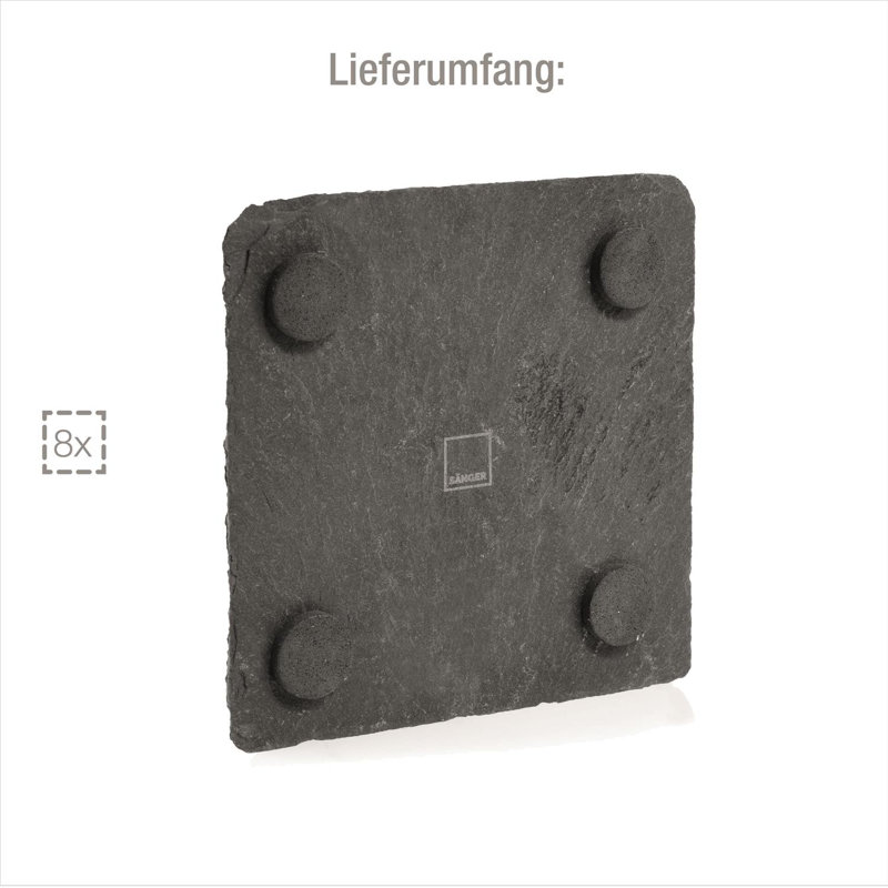 Coaster Slate 10 X 10 Cm