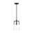 Crofton 1 Light Kitchen Pendant With Clear Shade-112699639-112699638