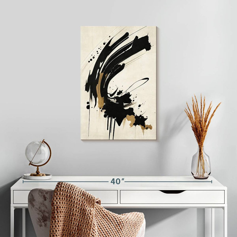Avery Chaotic Curves II, 24" H x 16" W