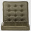 Fauteuil de chambre capitonné en polyester-131670812