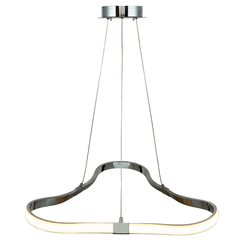 Luminaire suspendu géométrique à DEL 1 lumière bozart