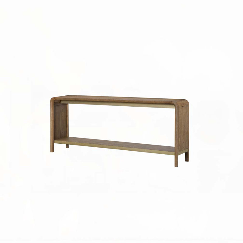 Waterfall Console Table - Latte