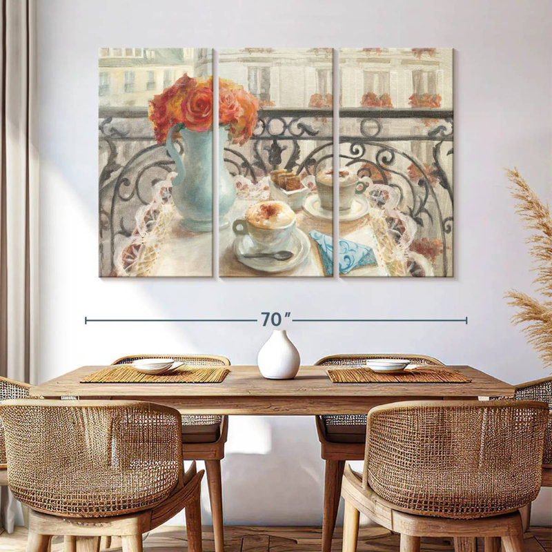 Yarlin Le Petit Dejeuner, 42" H x 65" W