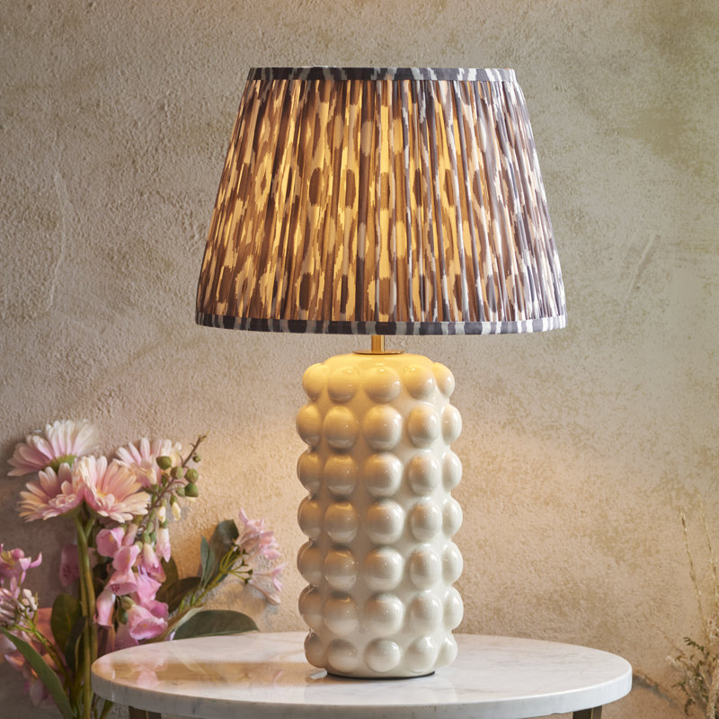 Bobble Table Lamp, Pearl Grey
