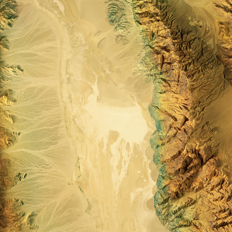 Badwater Death Valley by FrankRamspott - Wrapped Canvas Print, 51cm H x 51cm W