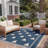 Sezis Performance Geometric Indoor/Outdoor Area Rug-159374299