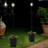 59'' Solar Lamp Post Light with Planter & Bird Feeder (3-in-1 Design) - IP44 Waterproof, Auto On/Off, Dusk to Dawn Sensor for Garden, Yard, Pathway - Easy Install Outdoor Decor