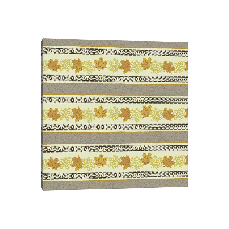 Maple Ribbons II by Katia Hoffman - Wrapped Canvas Print, 93.98 cm H x 93.98 cm W