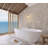 Fredericksburg 70'' x 33.5'' Soaking Acrylic Bathtub-108230024