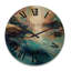 Horloge murale en bois surdimensionnée Spiritué-1017382322